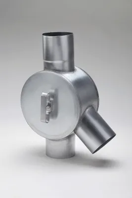 Regenwasserverteiler aus Titanzink